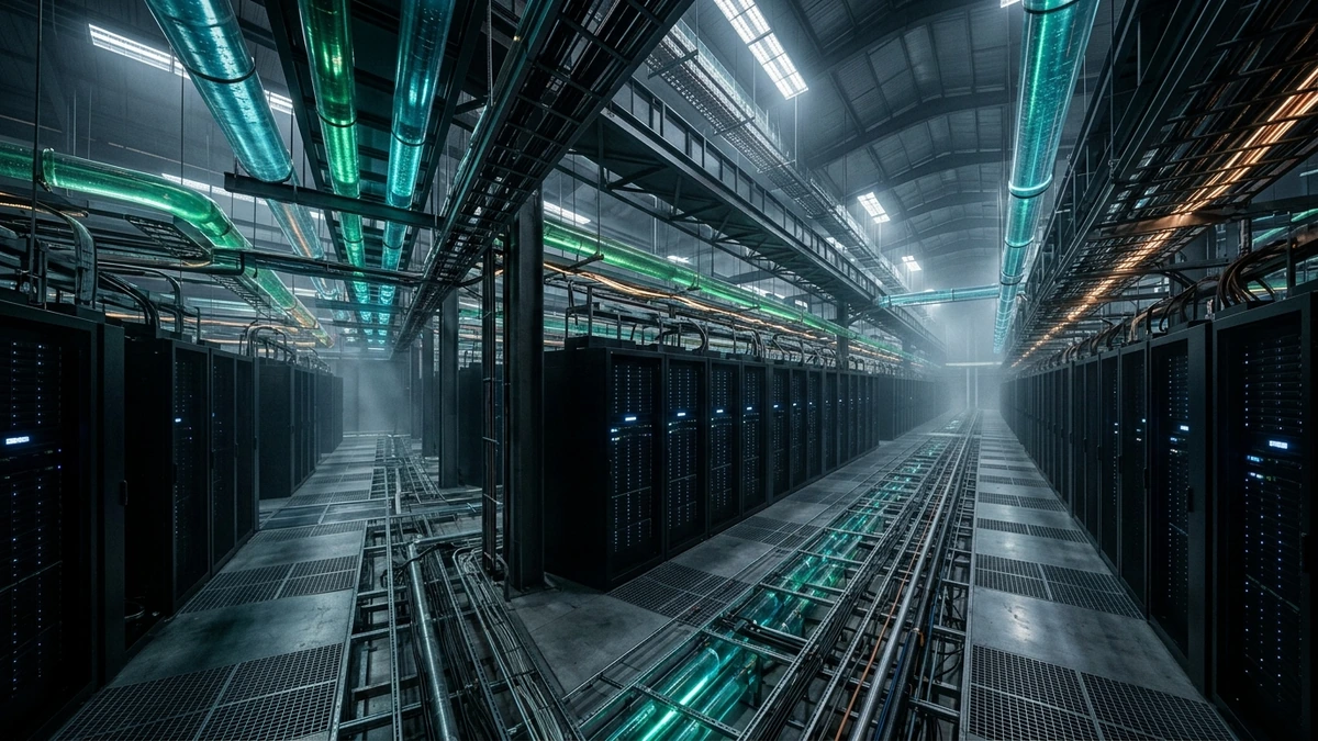 Hyperscale AI Data Center Infrastructure: Liquid Cooling and Megawatt Grid Architecture