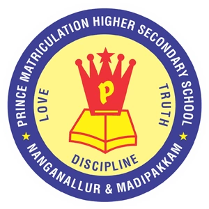 Prince Mat. Hr. Sec. School logo